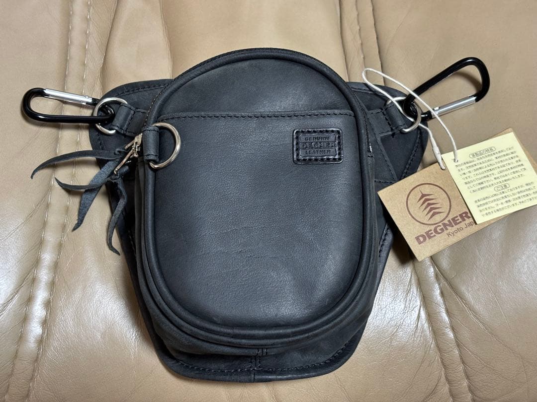 DEGNER レザーチョークバッグ　新品未使用