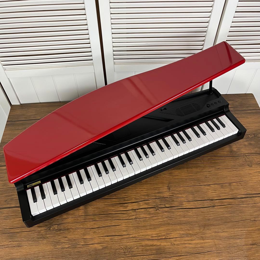 【匿名発送】KORG microPiano マイクロピアノ レッド　2024年製