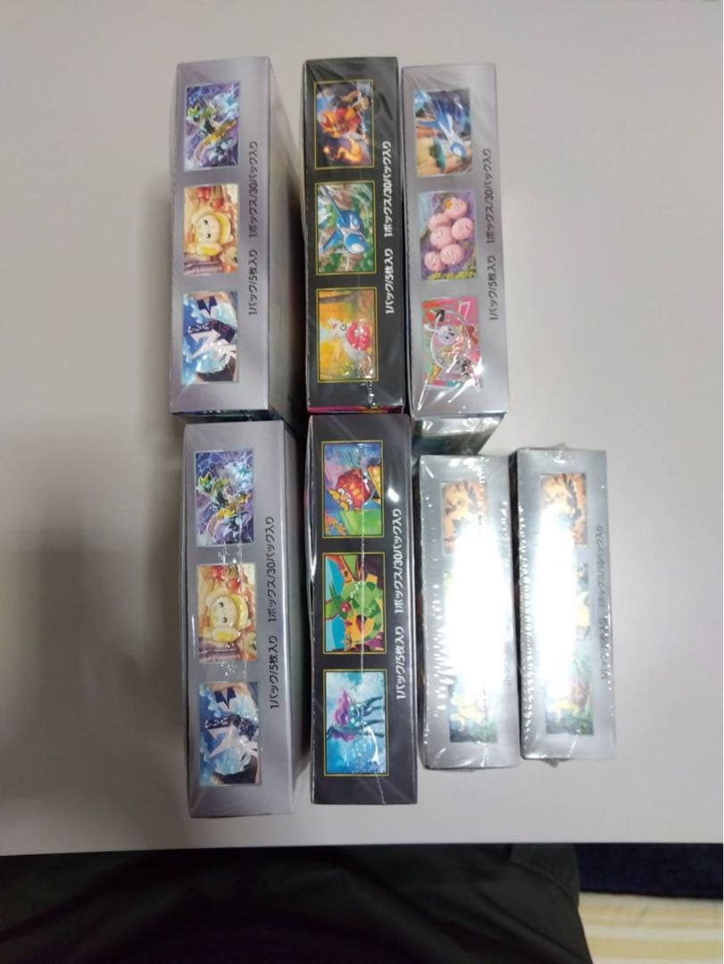 ポケカ　BOX シュリンク付　引退品