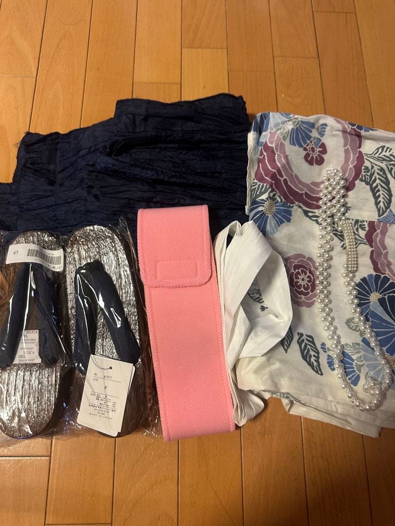 Dita 浴衣セット　浮世の古典絢爛 アクセサリーと下駄付き