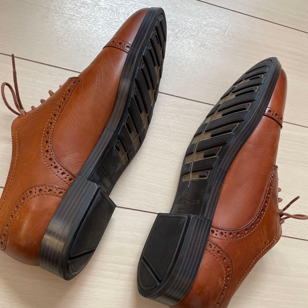 【美品】COLE HAAN コールハーン GRAND OS ブラウンレザー 8W