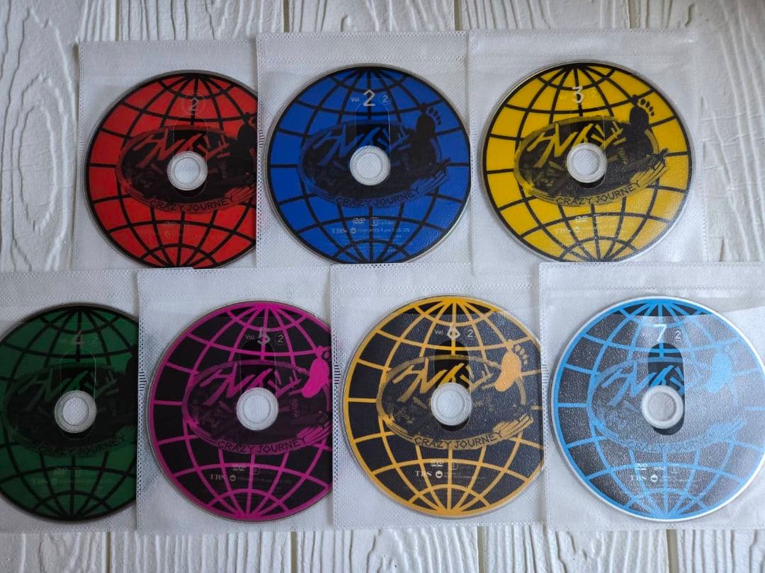 クレイジージャーニー　DVD　レンタル　全巻セット