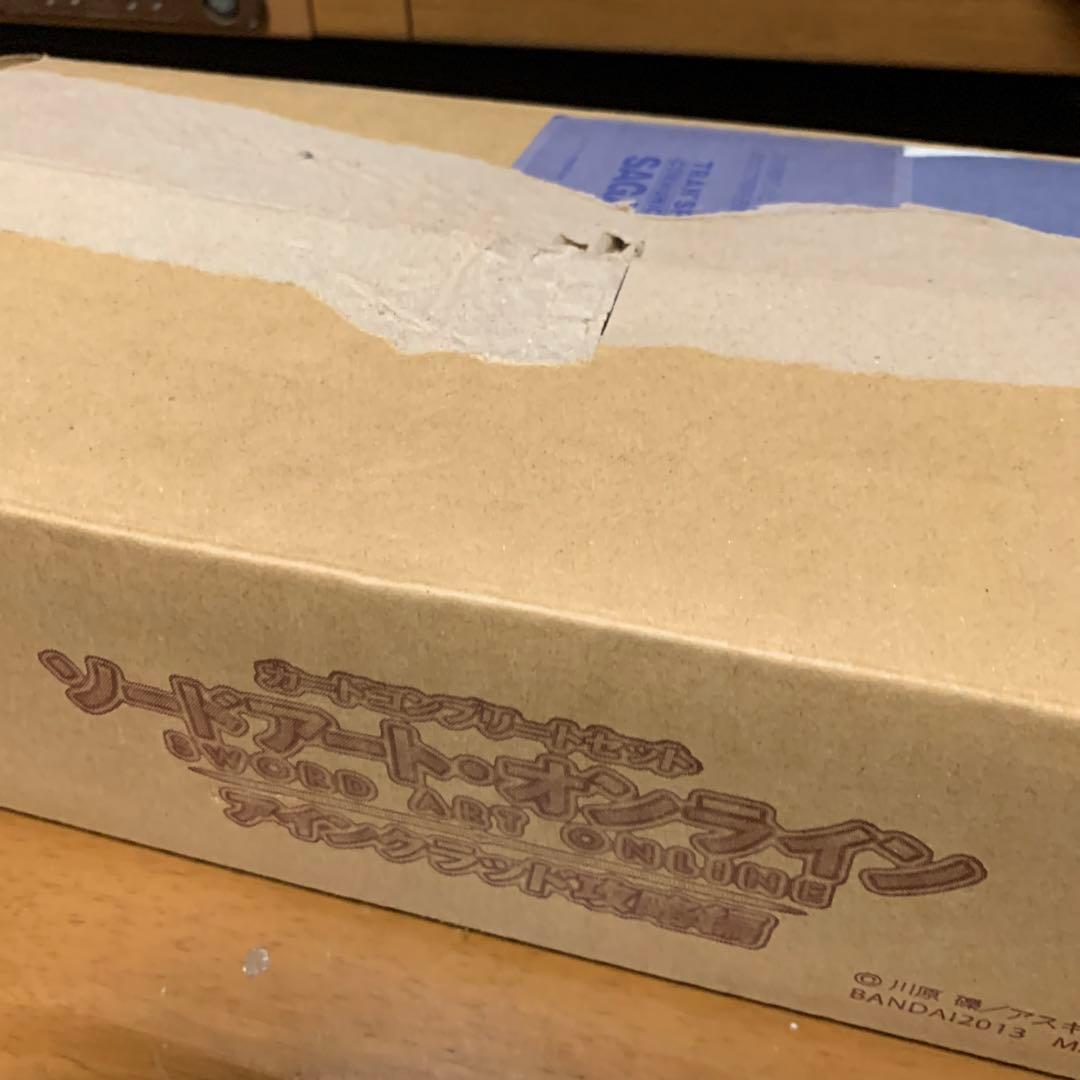 未開封・ソードアート・オンライン アインクラッド攻略編　カードコンプリートセット