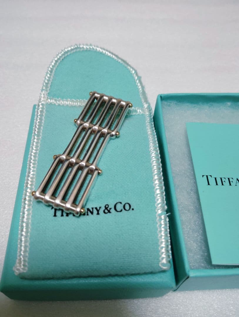 Tiffany & Co. K18コンビ ゲートマネークリップ