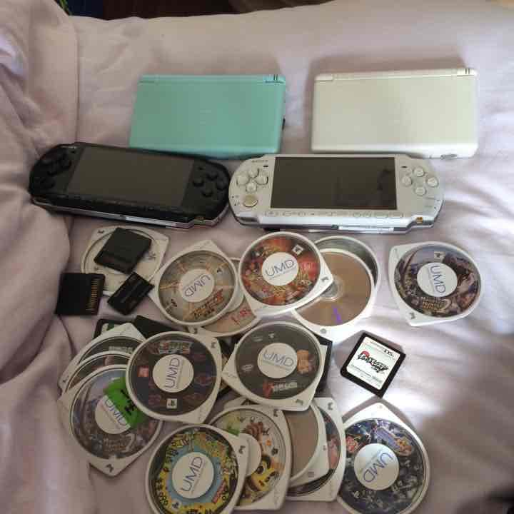 PSP.二台DS二台、カセット