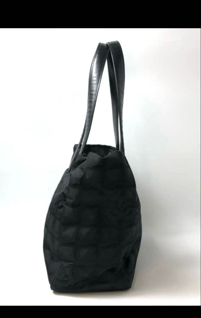 CHANEL トートバッグ エールライン ブラック