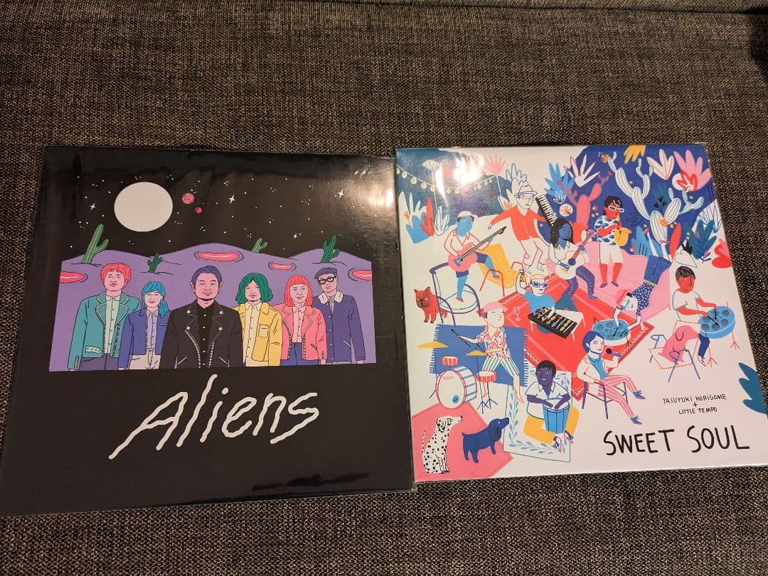 キリンジ 堀込泰行 エイリアンズ ／ スウィートソウル レコード セット