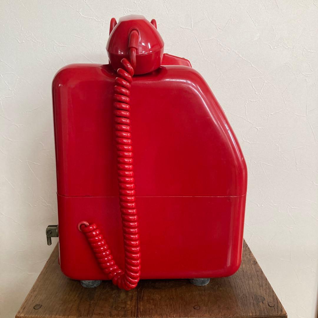 本物の赤電話 貯金箱