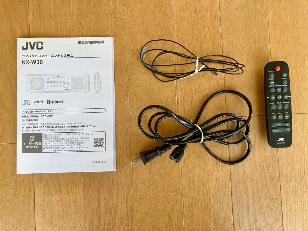 JVC NX-V30 Bluetooth ミニコンポ