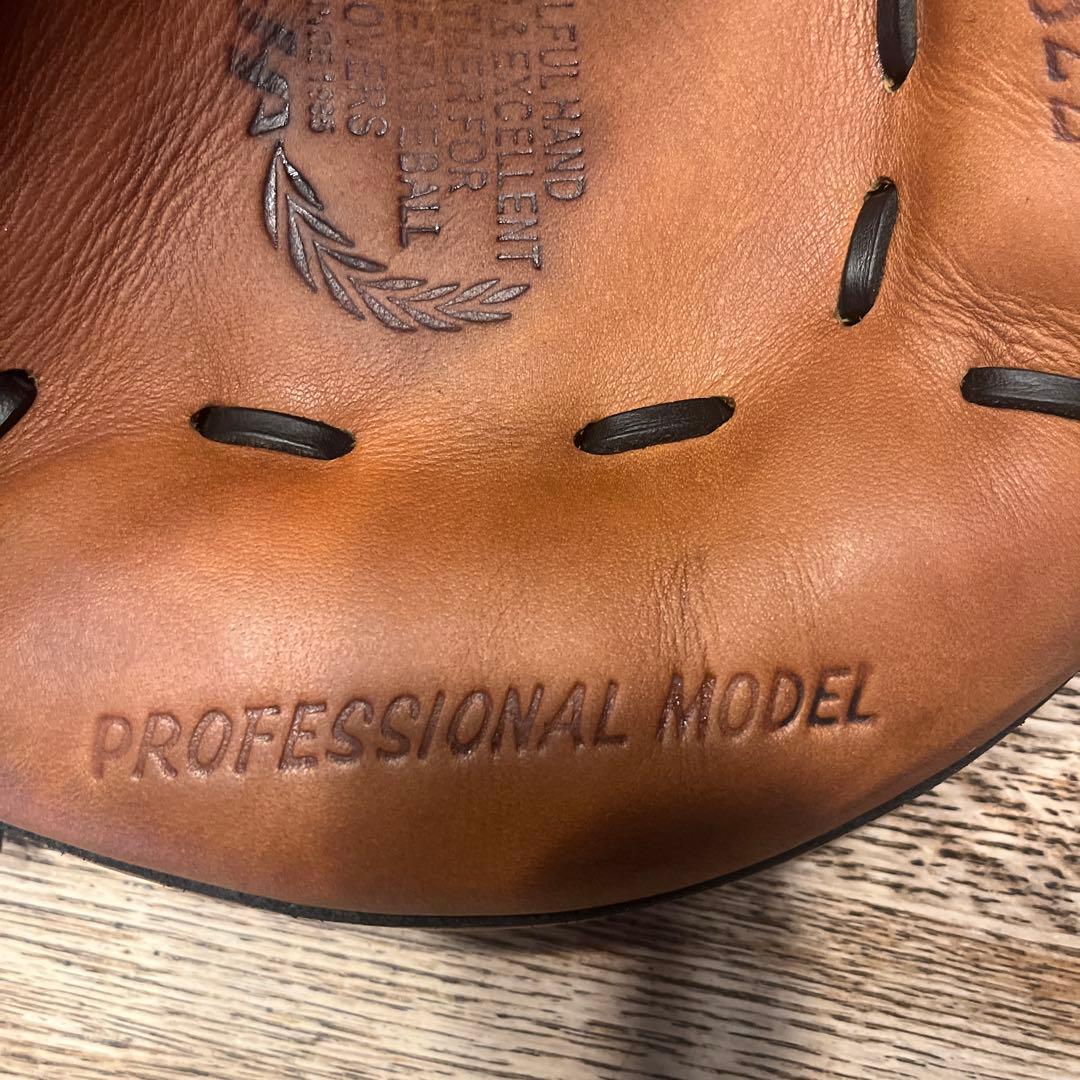 【美品】ハタケヤマ キャッチャーミットTH-BS22 軟式 捕手