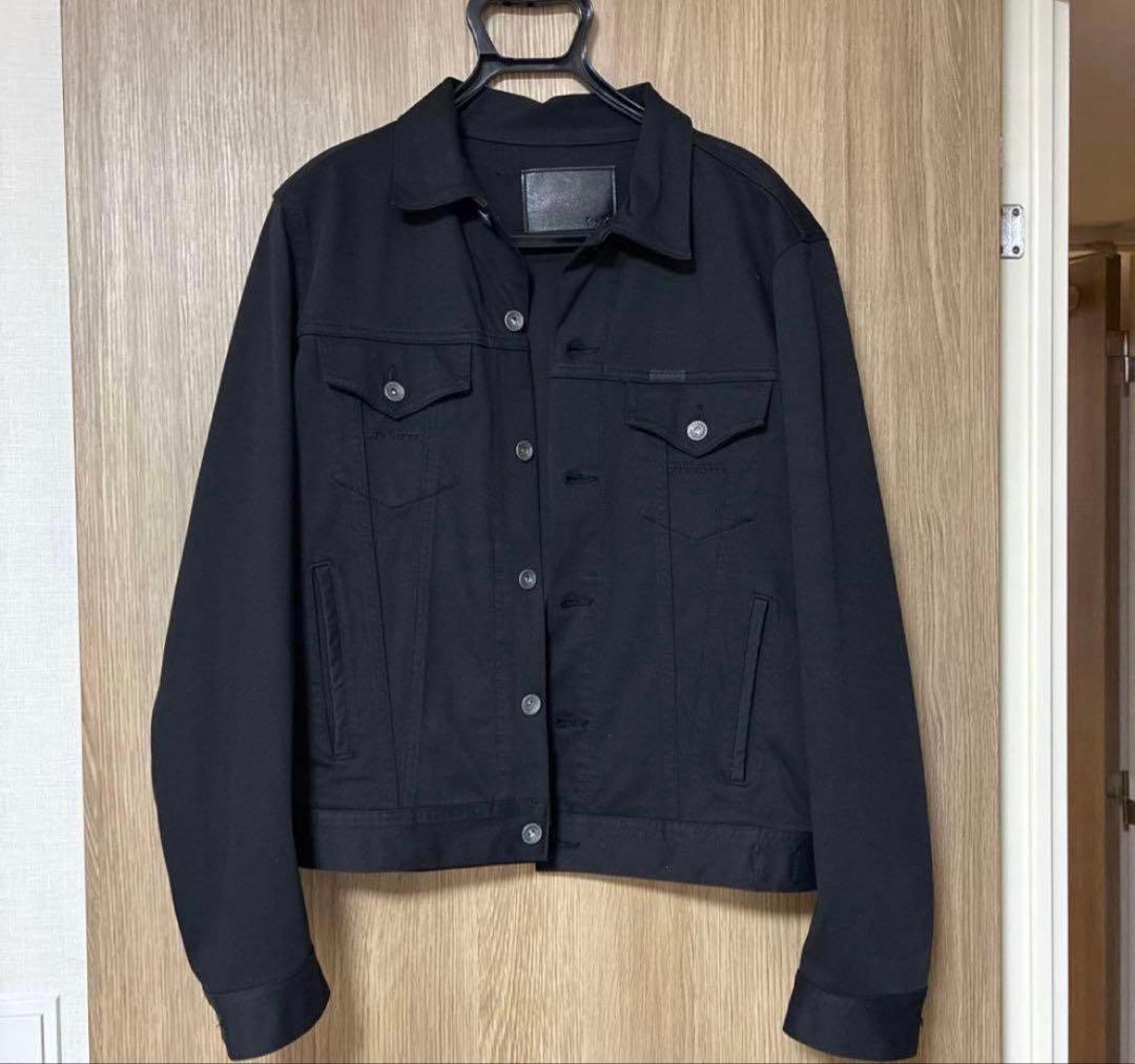 YANUK ×干場義雅 コラボ ブラックデニムジャケット