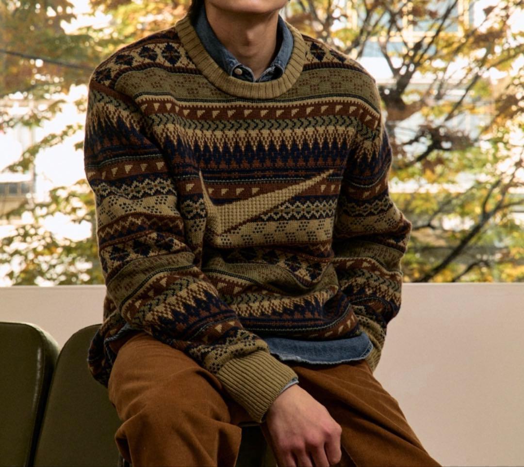 ★残り１点★【NIKE】ナイキ NL フェア アイル クルー セーター XL