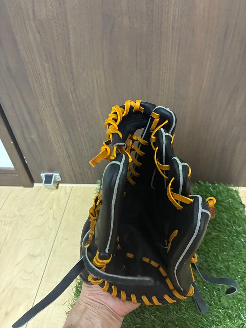 NIKE一般軟式用内野手グラブ　全紐交換＋湯もみ型つけ済み