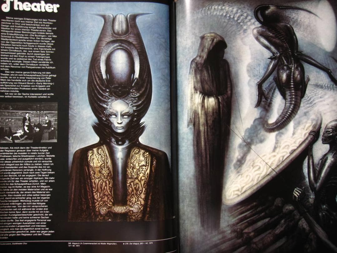 H. R. Giger's Necronomicon　H.R. ギーガー