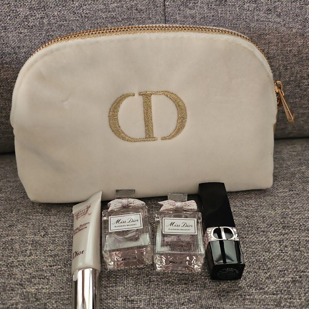 #Dior#ディオール#アイセラム#ミニ#香水#リップ#口紅#ポーチ#セット