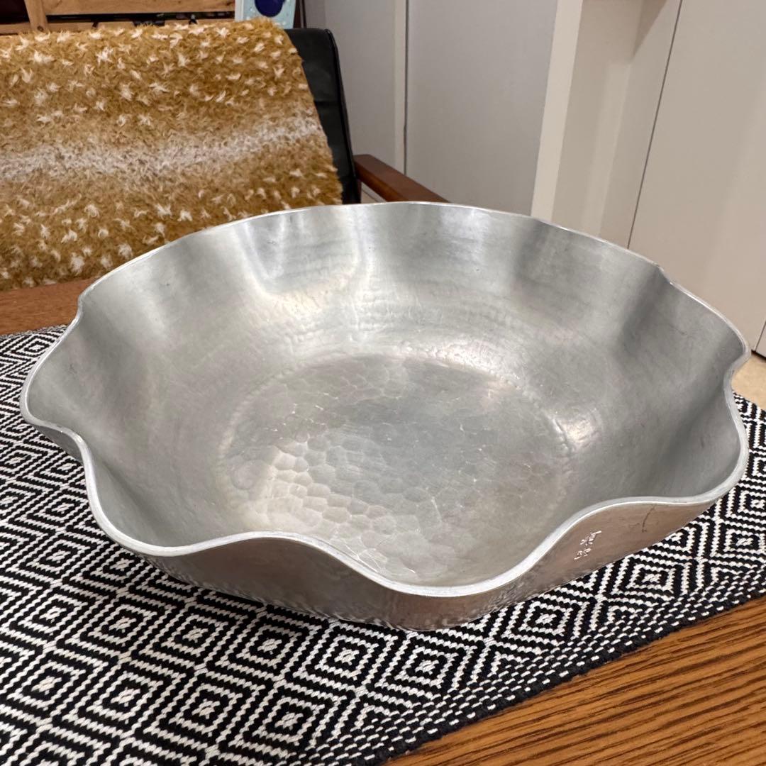 ✴︎京都 有次✴︎ アルミ製 コノハナ 鍋 30cm 美品 うどん鍋