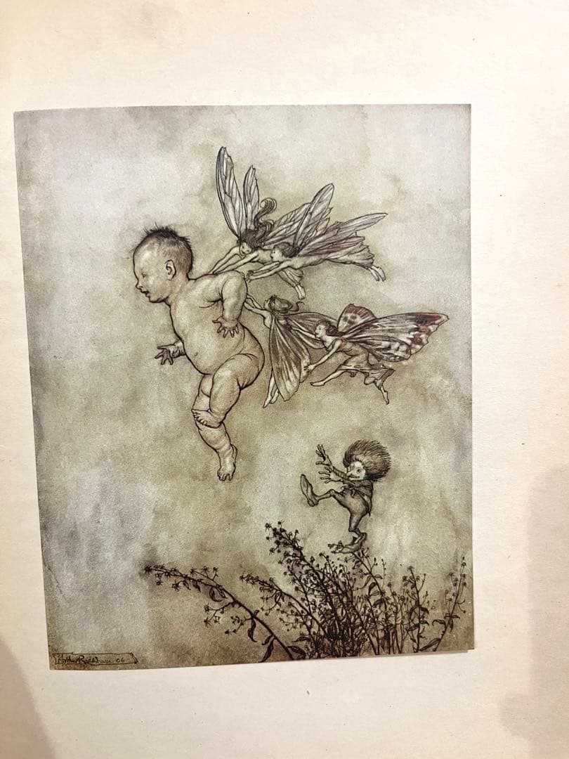 No.287希少 古書 アンティーク 洋書 アーサー·ラッカム ピーター・パン