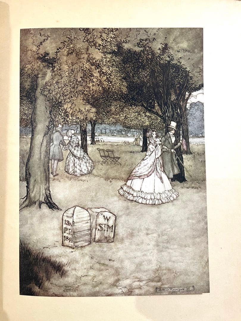 No.287希少 古書 アンティーク 洋書 アーサー·ラッカム ピーター・パン