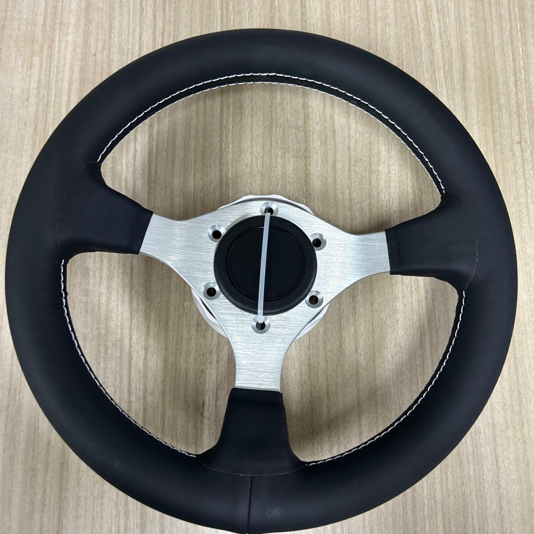 28パイ　シルバー　ステアリング