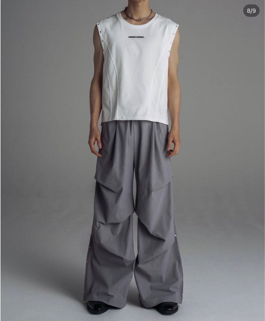 jent louis ジェントルイス　グレー　スラックス