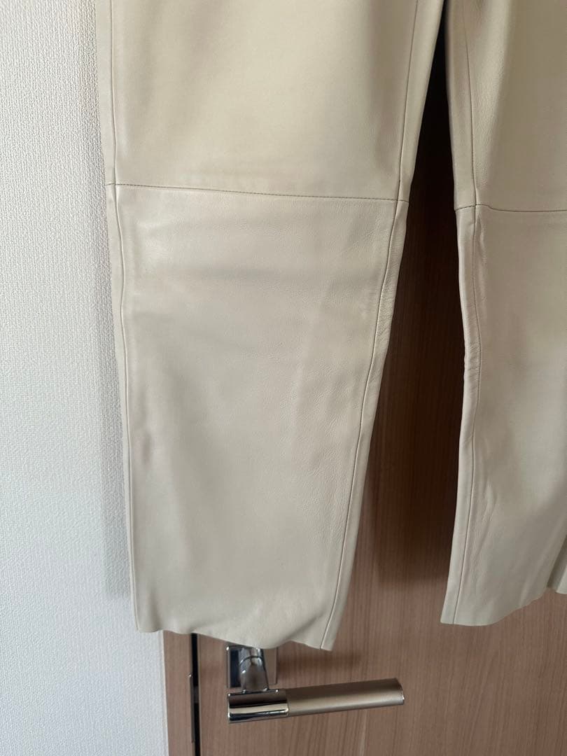 Raw+ Leather Clopped PT ロゥタスレザークロップドパンツ
