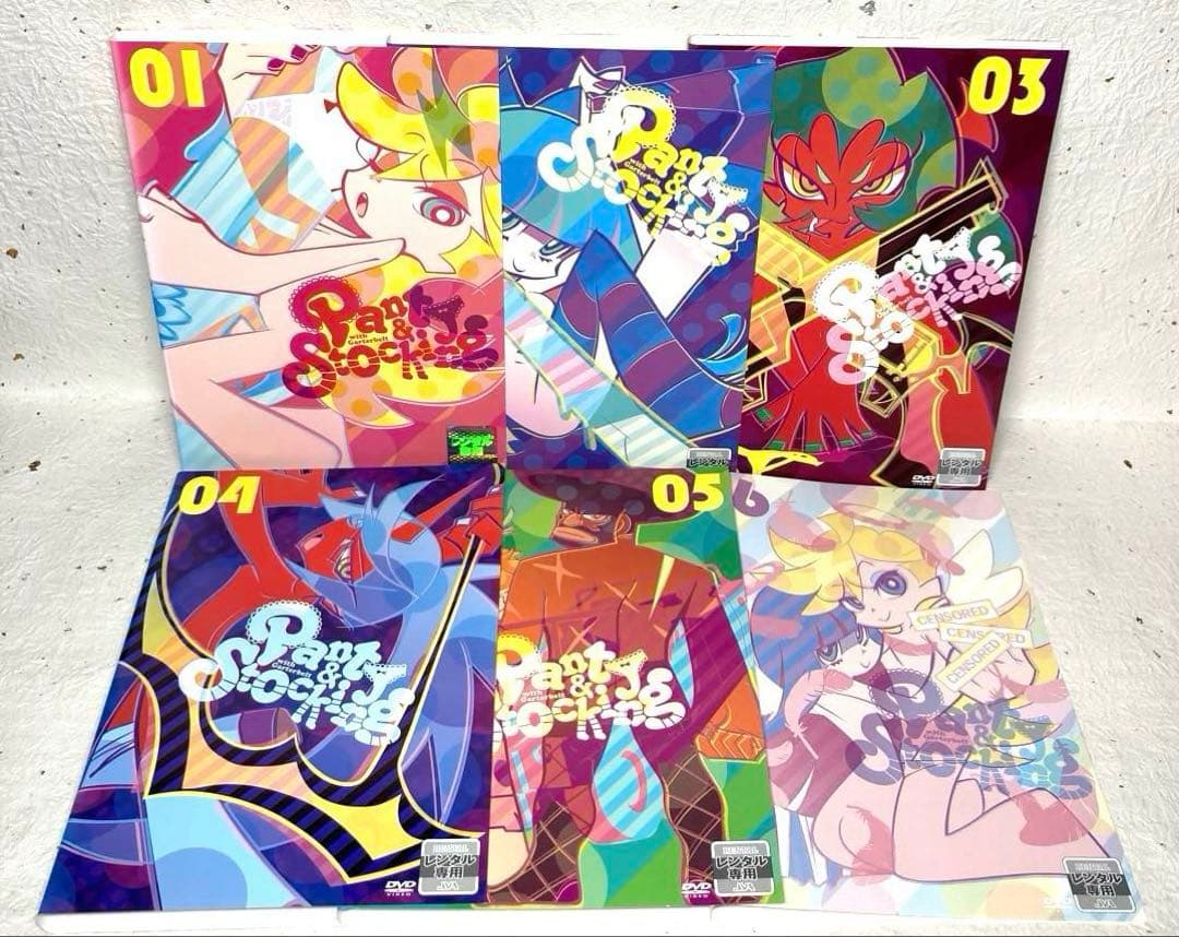 パンティ&ストッキング with ガーターベルト 全6巻 DVD