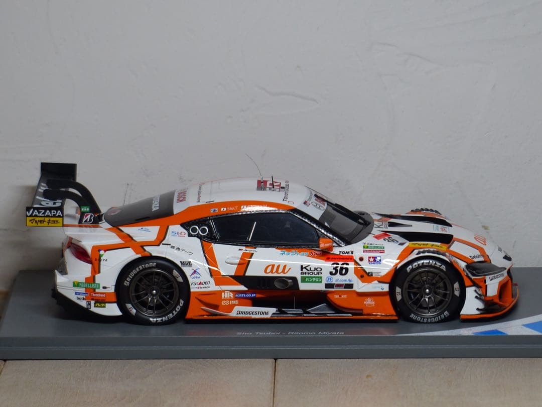 スパークモデル spark 1/18 au tom's gr supra '23