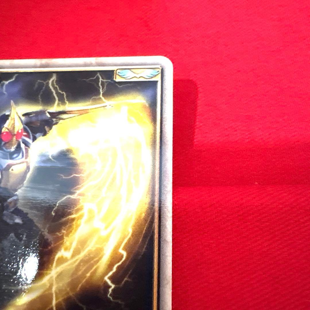 ラウズカード J•ライトニングスラッシュ 仮面ライダー剣トレカ スペード10 金