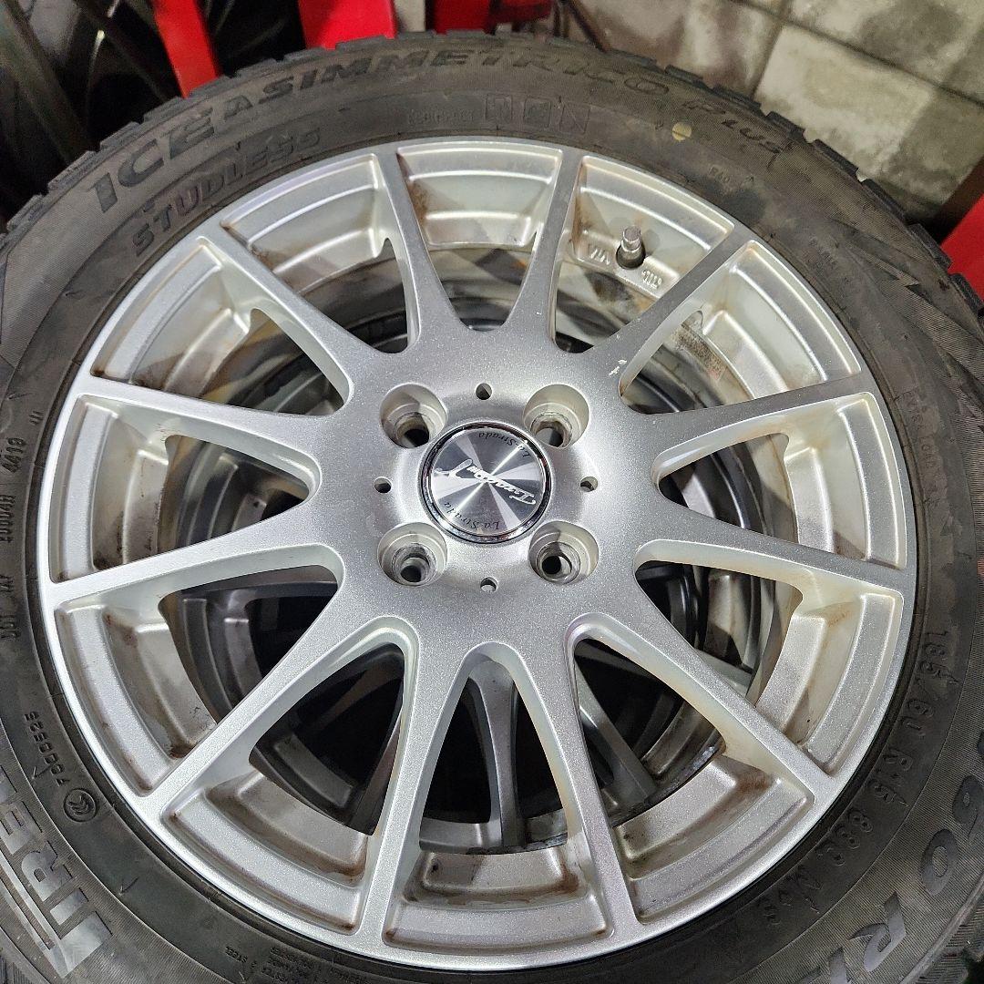 185/60R15　スタッドレス　外品アルミホイール付き　4本セット
