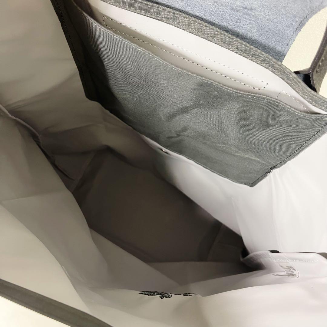 【未使用】ロンシャン ル プリアージュ グリーン ショッピングバック Mサイズ