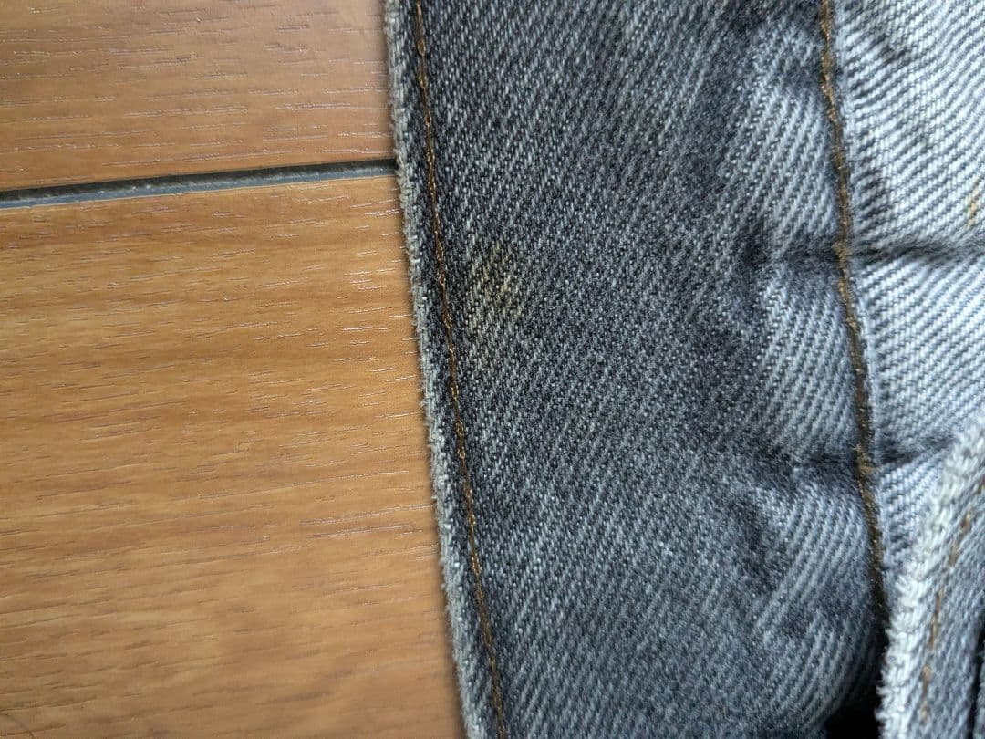 Levi's 80s 70506-0259 先染めブラックUSA製 サイズ40R