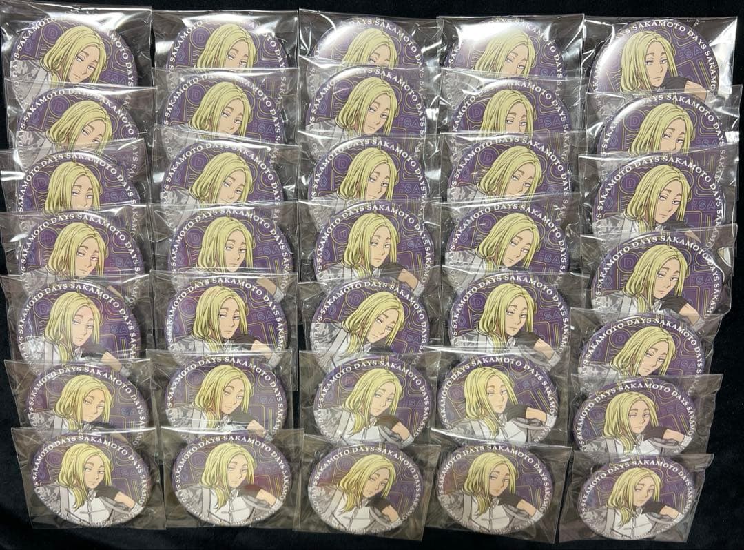 サカモトデイズ ASIAN STREET アジアン ストリート 神々廻　缶バッジ