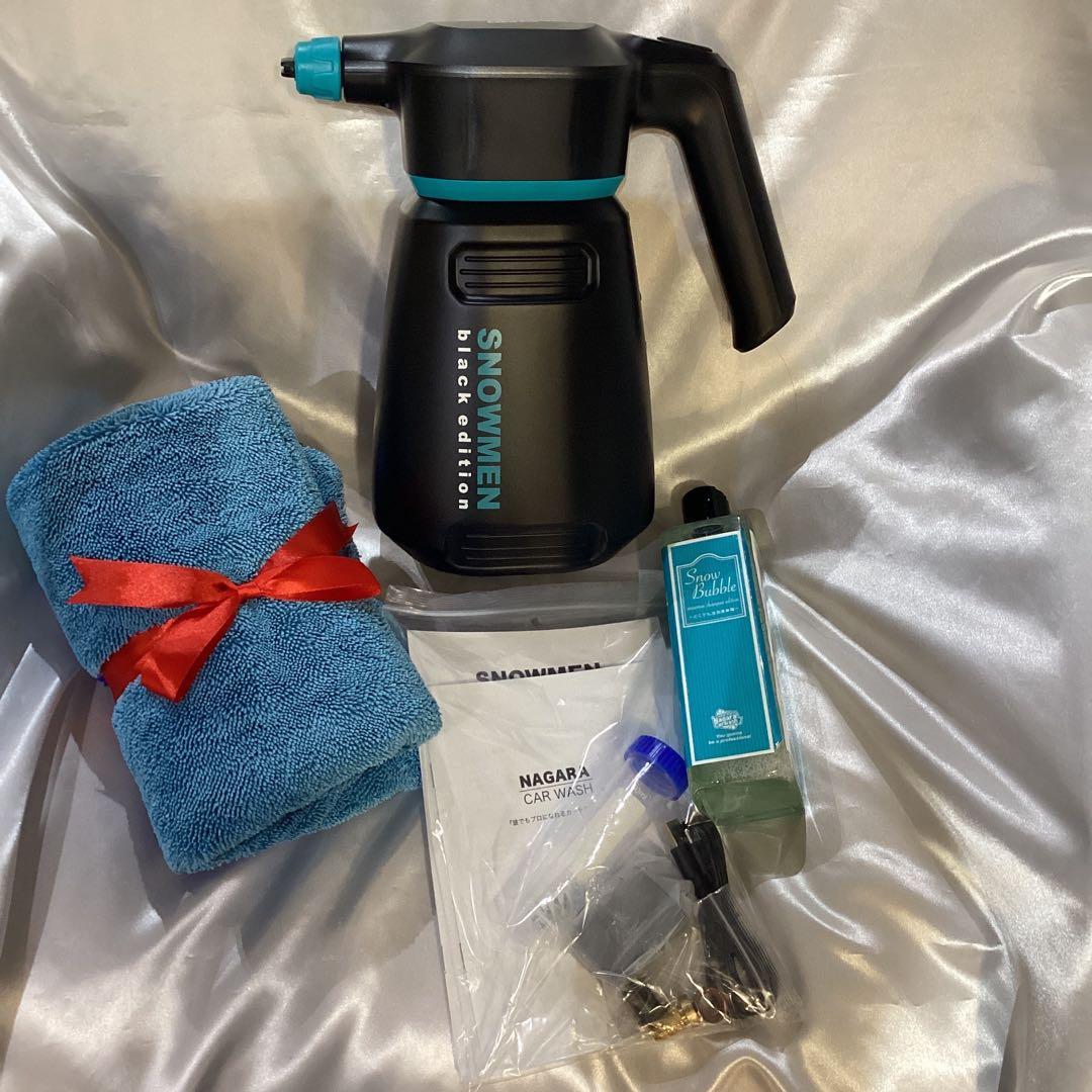 MEN ブラック洗車セット