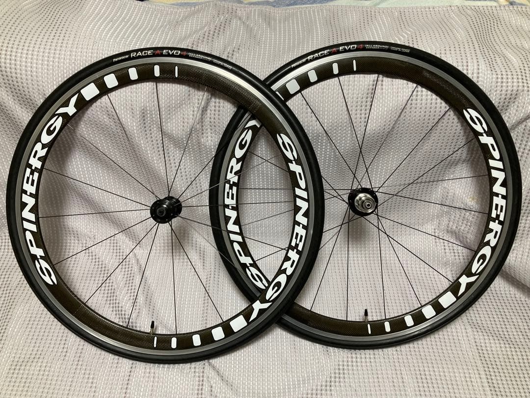 スピナジー ステルス カーボン SS クリンチャー ホイール シマノ 10速