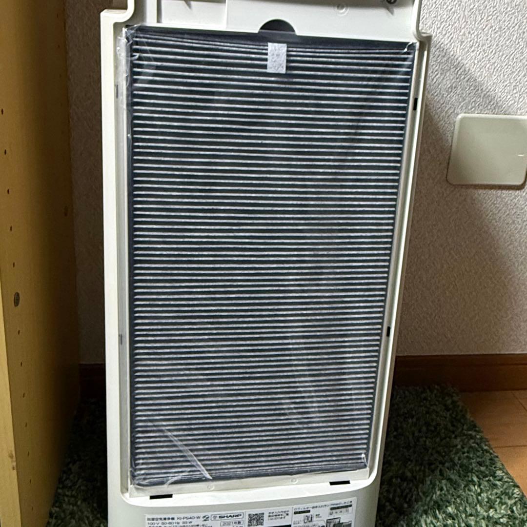 美品✨️ SHARP 加湿空気清浄機　KI-PS40-W 加湿器　空気清浄機