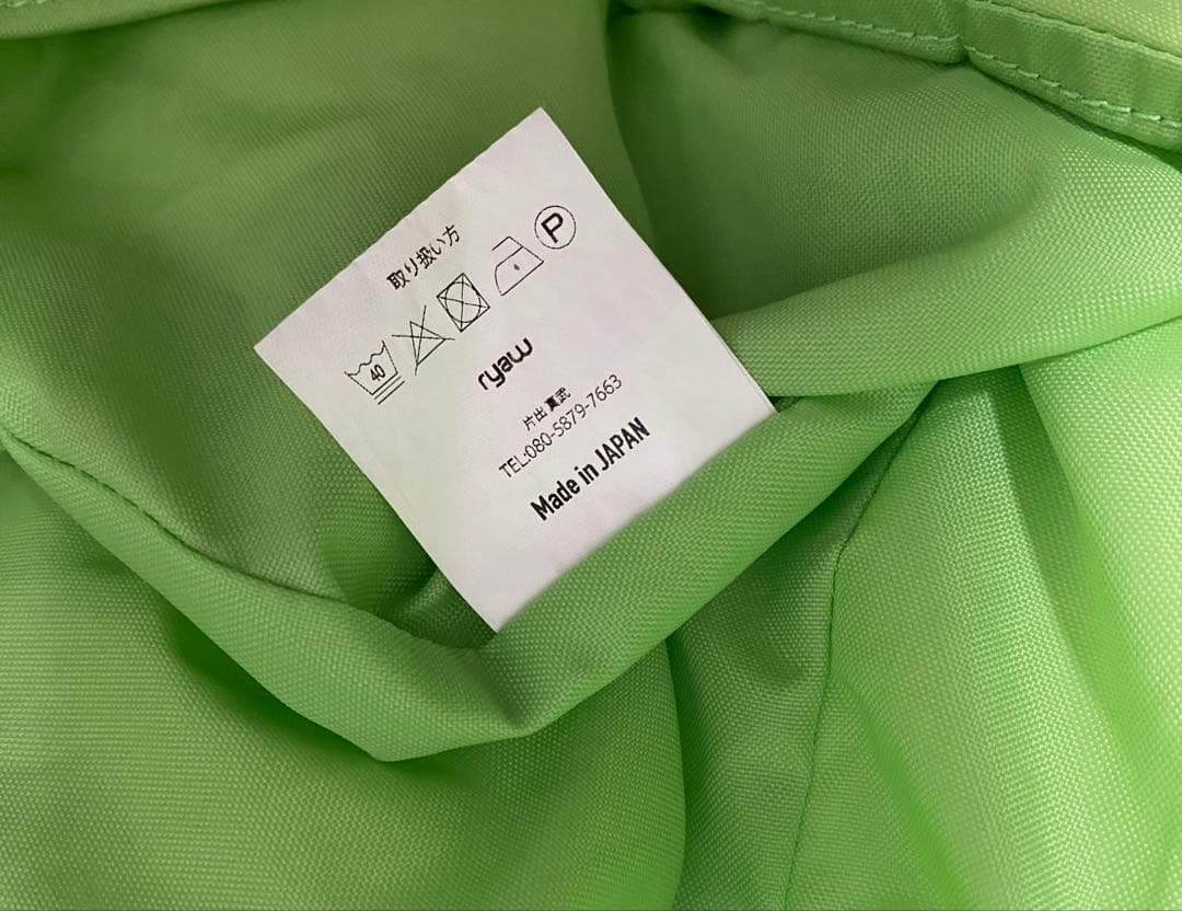 ryaw Leaf vein BAG グリーン