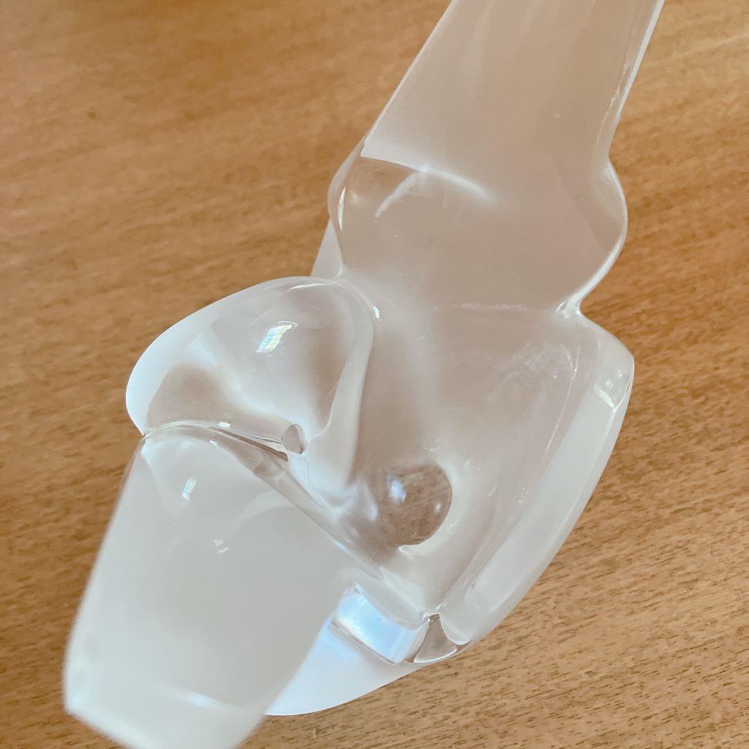 ざっきー　ラリック　花瓶　フラーベース　ハト　鳥　箱付き　シルヴィー