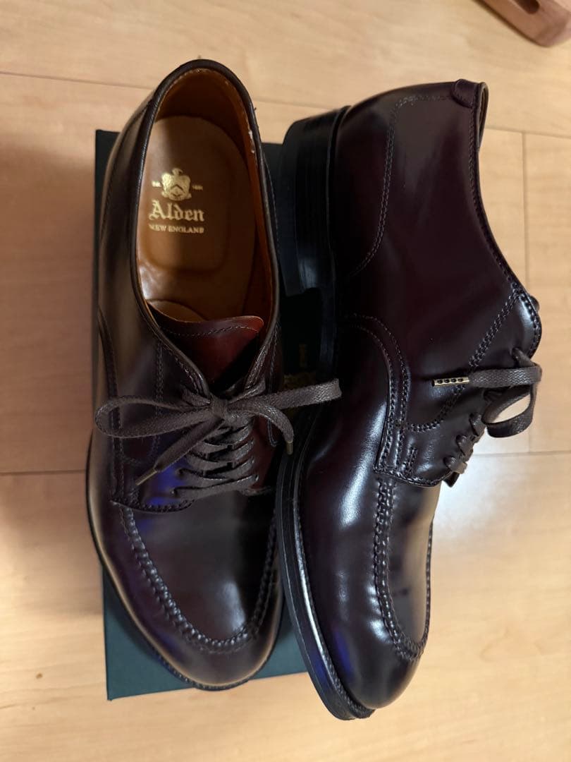 D*e様 Alden 54038 9H モディファイド　バーガンディ