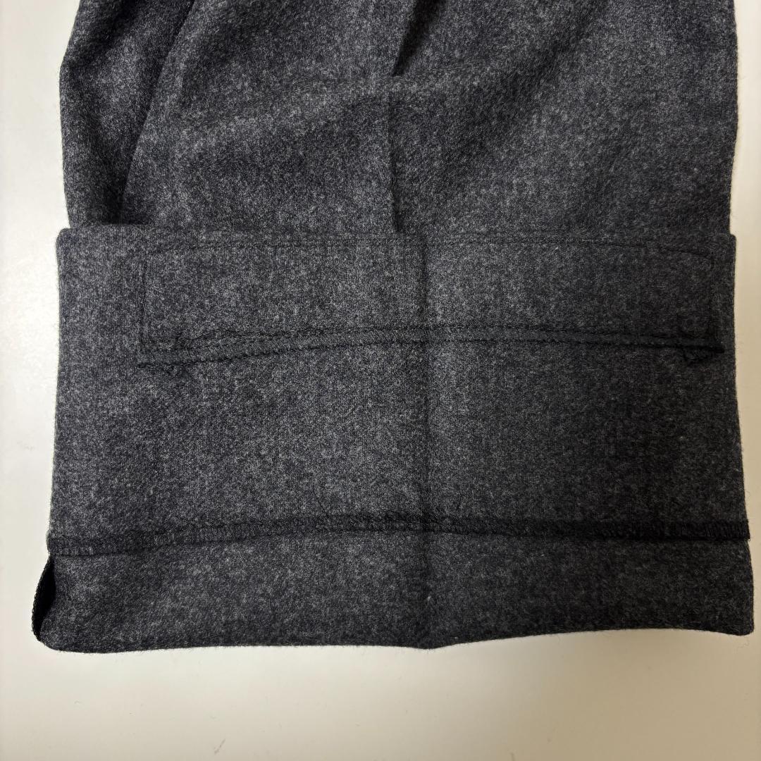 BERNARD ZINS COPILOTE フランネル パンツ グレー 38