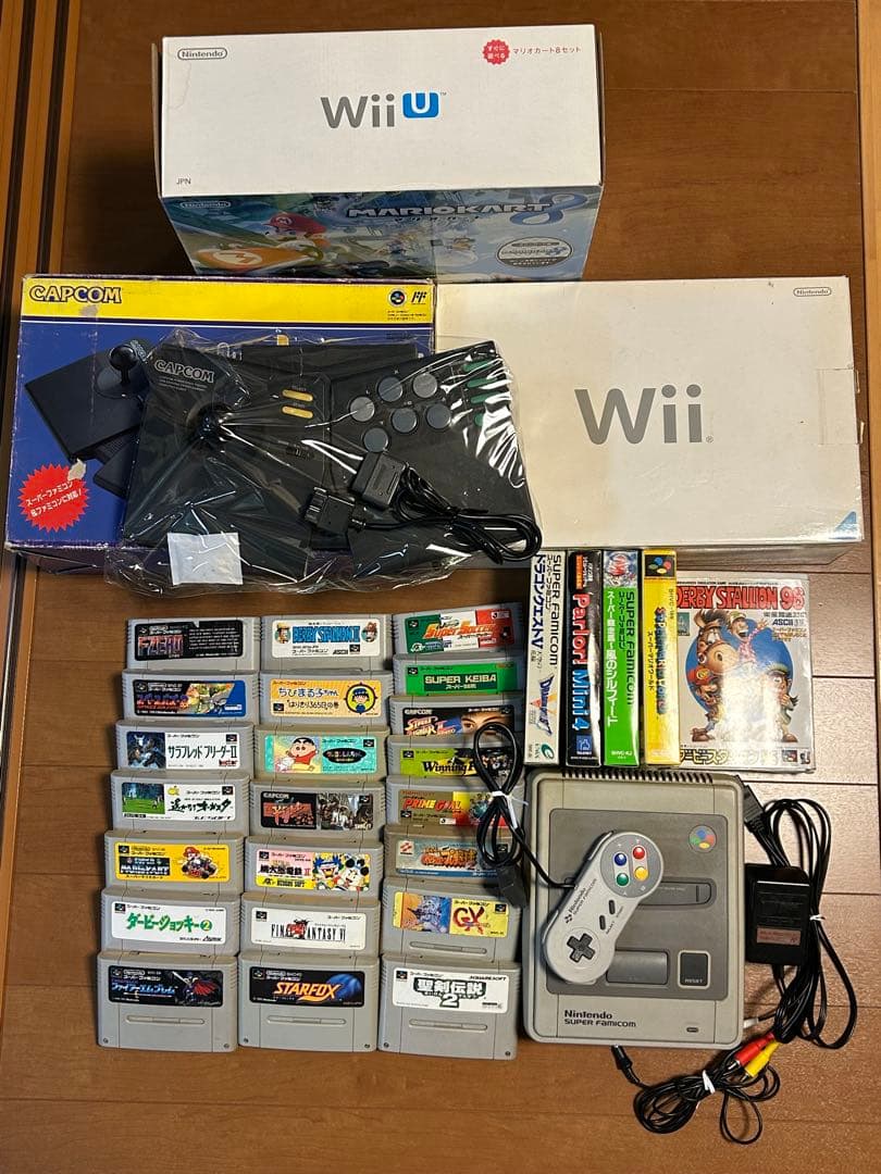 【ジャンク】ゲーム機・ソフトまとめ　 スーパーファミコン・wii・wiiU など