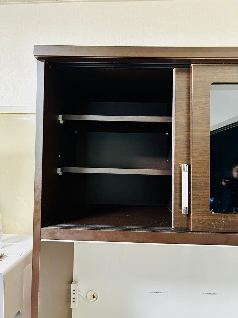 うんこちゃん家具 キッチンボード 食器棚 直接引取