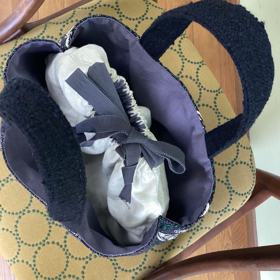 専用です！ミナペルホネンrosy navyあおり巾着トートバッグハンドメイド