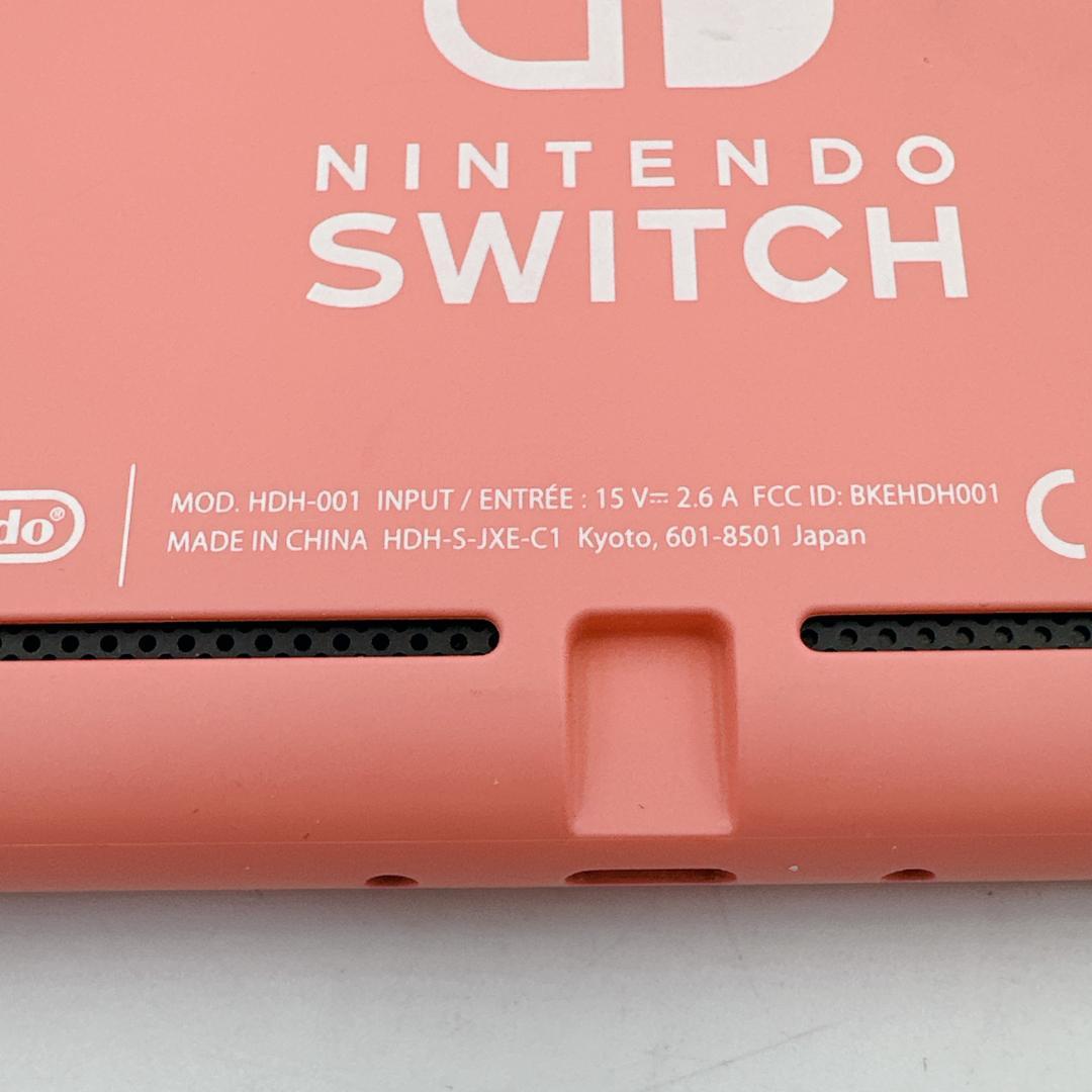 【概ね美品】Nintendo Switch Lite コーラル 動作確認済