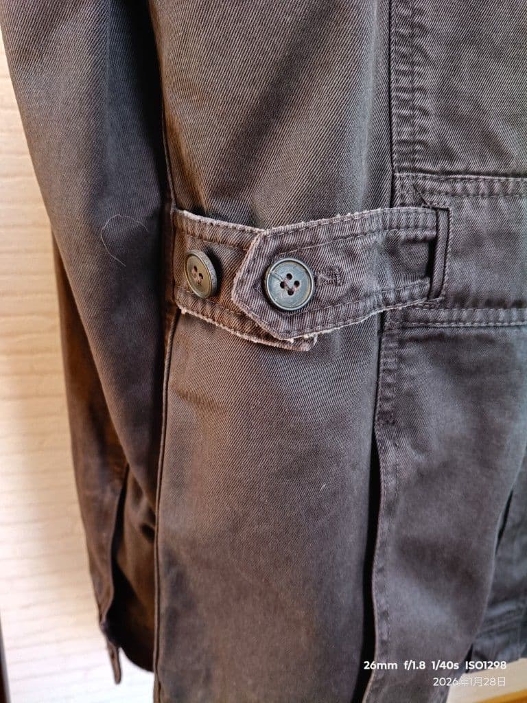 K*E様 D&G ミリタリージャケット リアルファー付き