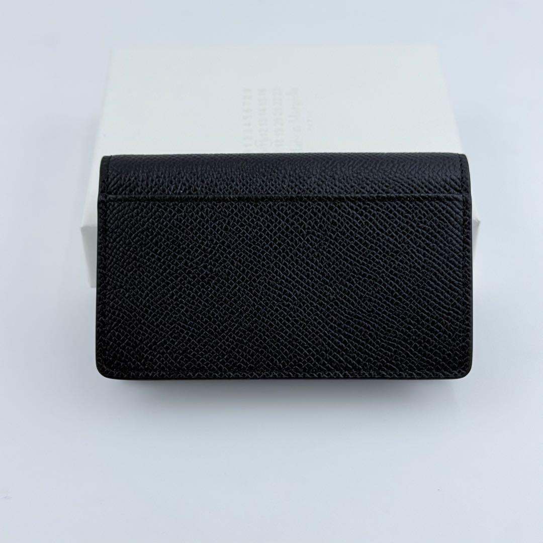 【極美品】メゾン マルジェラ カードホルダー ブラック 名刺入れ