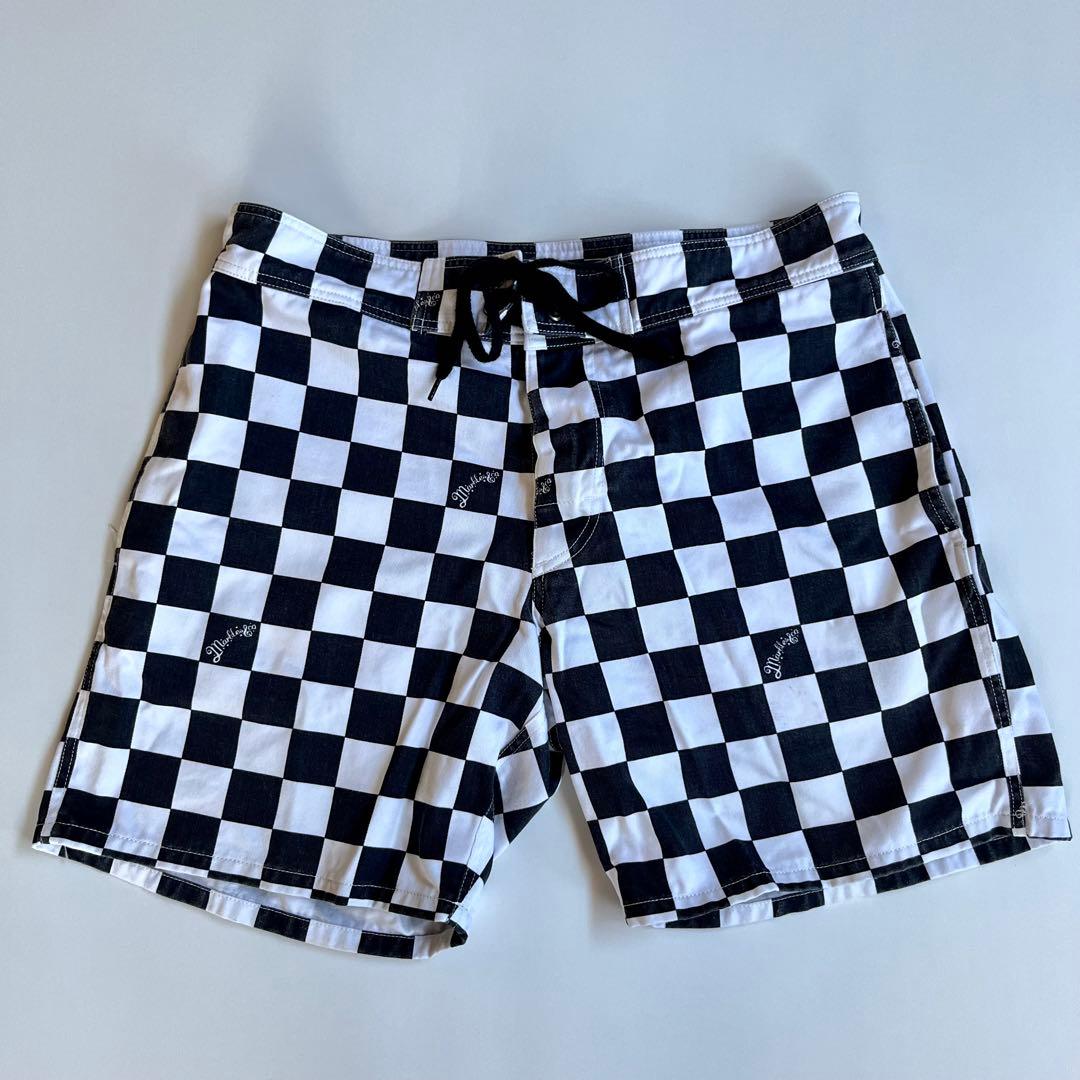 Marbles チェッカーショートパンツ 水陸両用