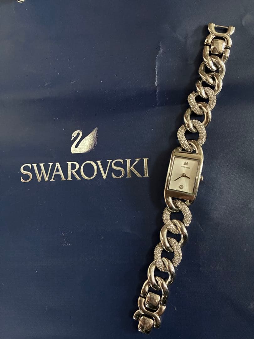 SWAROVSKI ★スワロフスキー★ブレスレット腕時計★カクテルウォッチ★