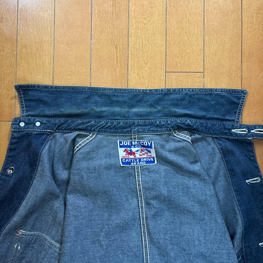ザリアルマッコイズ/ジョーマッコイ デニムカバー オールジャケット 38