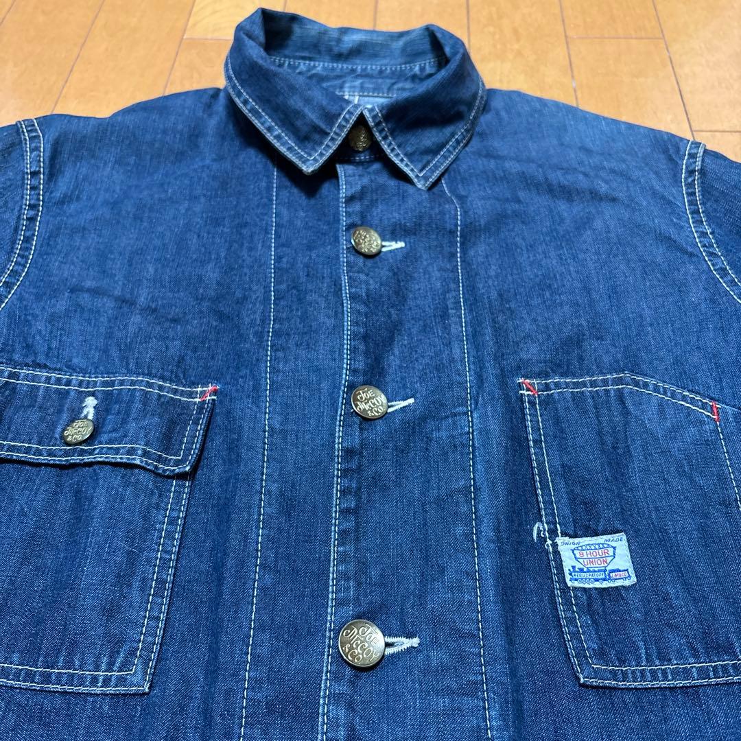 ザリアルマッコイズ/ジョーマッコイ デニムカバー オールジャケット 38