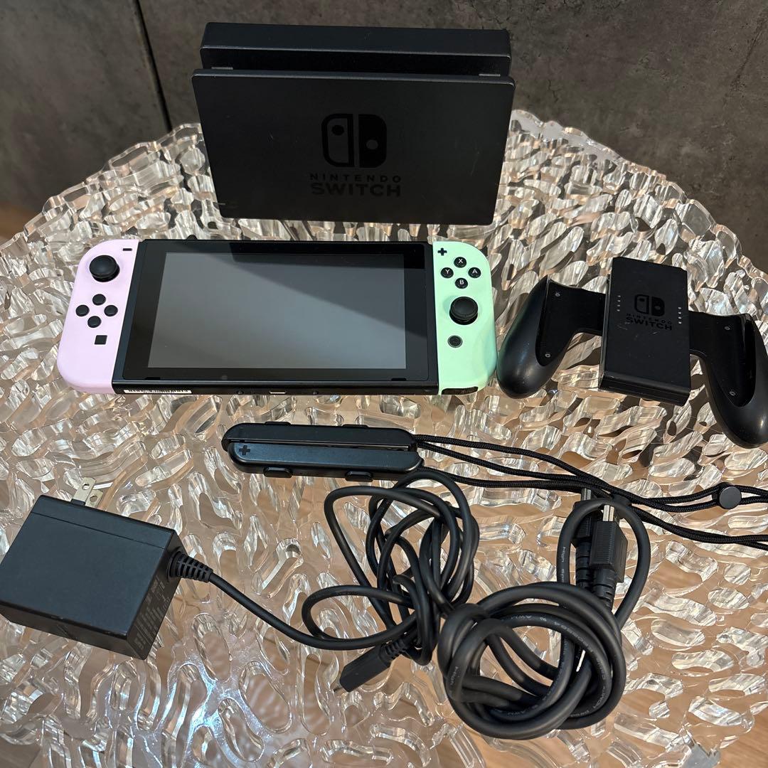 Nintendo Switch 本体 箱無し　パステルパープル　パステルグリーン